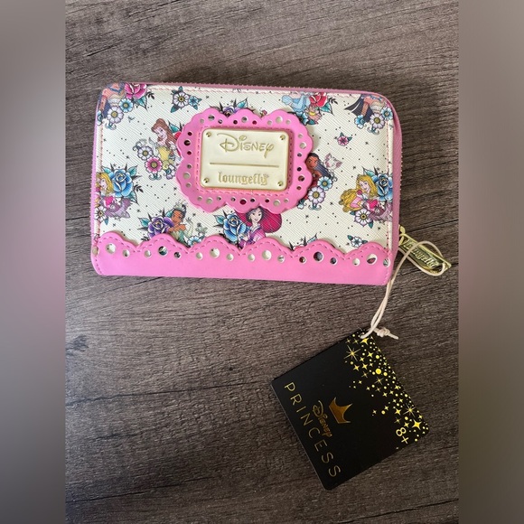 NWT Disney Loungefly Princess Wallet - Picture 1 of 12
